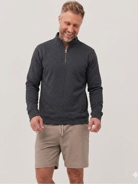 NWT Pact 1/4 Zip Sweatshirt Large